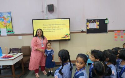 First Day of the School for Pre – Primary Section