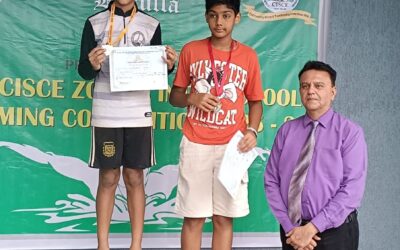 CISCE SWIMMING COMPETITION WINNER