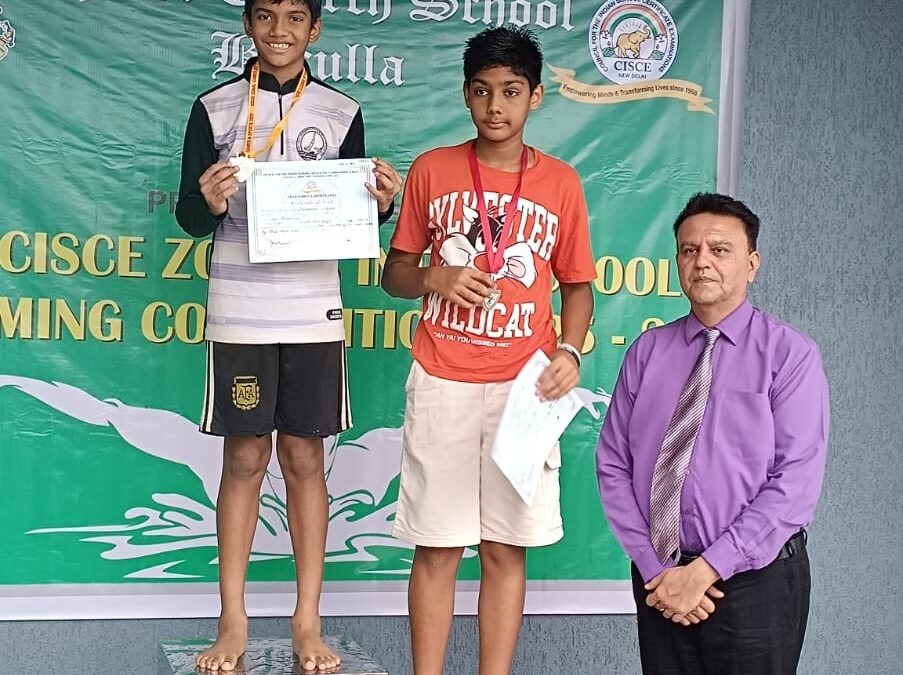 CISCE SWIMMING COMPETITION WINNER