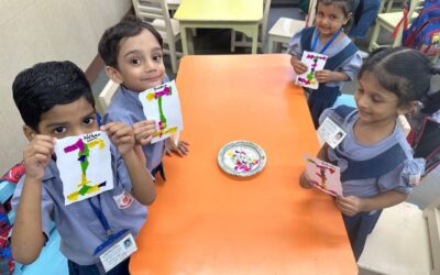 LKG enjoyed the fun-filled activity on letter ‘i’ with great enthusiasm!”