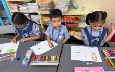 Learning can be more fun with art and colours