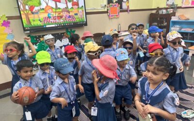 Lkg : Summer picnic in the classroom
