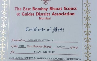 Elocution Competition by East Bombay Scout & Guide